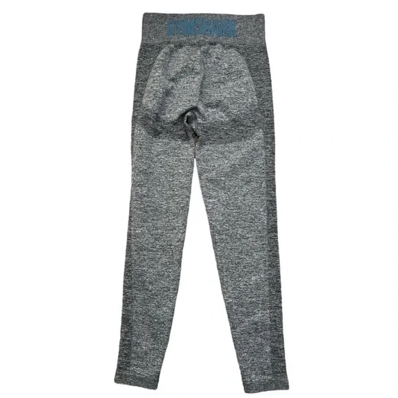 GYMSHARK Flex High Waisted Gray Mark Leggings - Picture 1 of 9